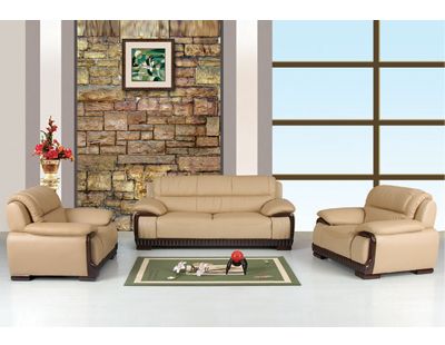 金领 真皮沙发-4