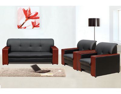 金领 真皮沙发-2